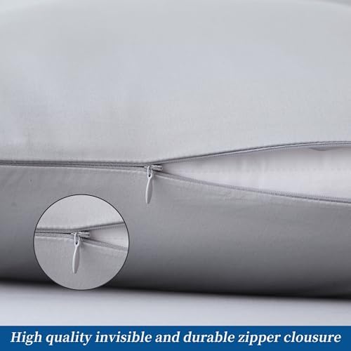 Pillow Cases Standard Size 4 Pcs, 100% Egyptian Cotton 400 Thread Count Sateen - Image 6