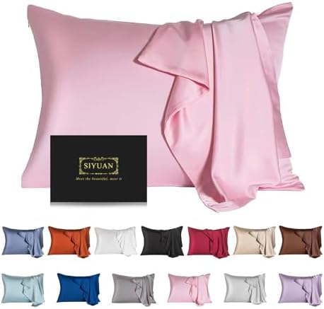 Mulberry Silk Pillowcase for Hair and Skin, Toddler Size Kids Silk Pillow Case by SIYUAN