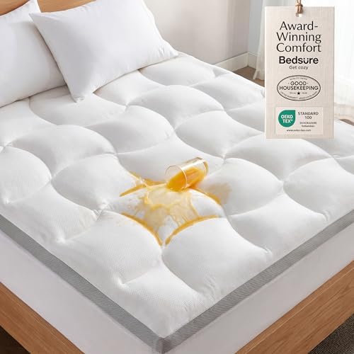 Bedsure Pillow Top Mattress Topper King by BEDSURE