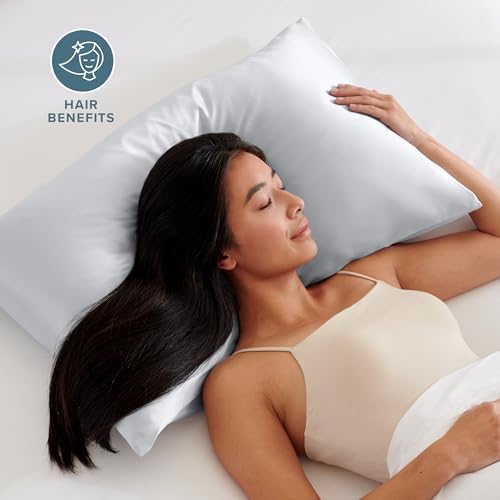 Bare Home Satin Pillowcases Envelope - Image 2