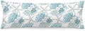 Nautical Starfish Body Pillow Cover, Summer Ocean Themed Long Pillow Case by AELMARNEE