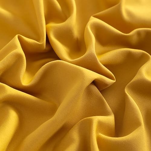 NTBAY Standard Microfiber Pillowcases, 2 Pack, 20 x 26, Ginger Yellow - Image 4