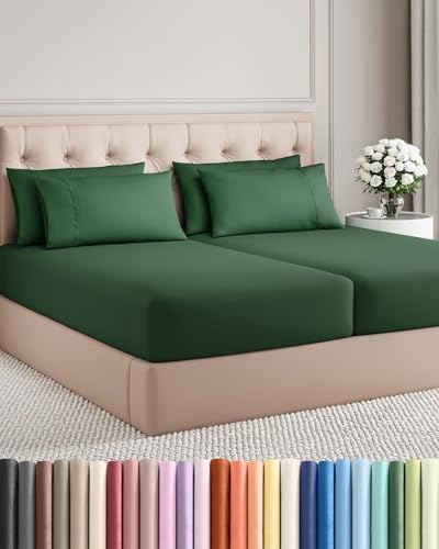 Split King 7 Piece Bed Sheet Set by CGKUnlimited
