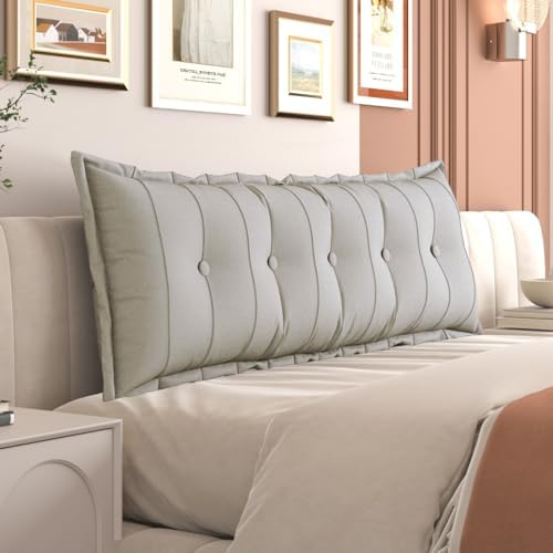 Daneey Queen Headboard Pillow, Large Soft Backrest Pillow by Daneey