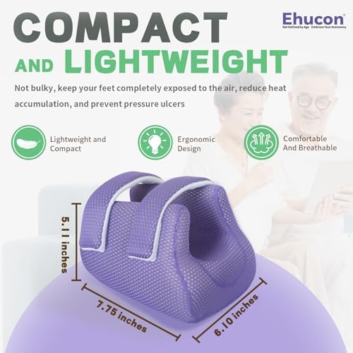 3D Heel Protectors for Pressure Sores, Ankle Elevation Pillow Foot Support - Image 4
