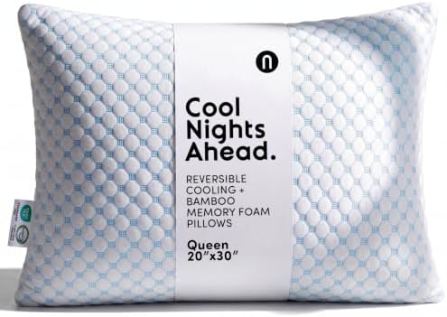 Nestl Cooling Memory Foam Pillow by Nestl