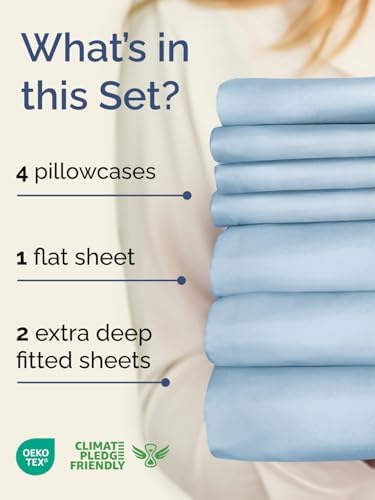 Extra Deep Split King Sheet Set - Image 2