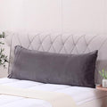 evolive Plush Body Pillow Cover 21"x54", Hidden Zipper by EVOLIVE