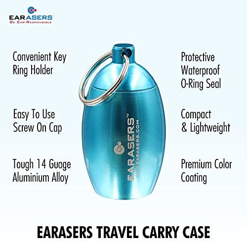 Earasers Earplugs Keychain Carrying Case - Image 3