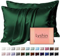 LYSHIN Silk Pillow Cases 2 Pack Standard Size by LYSHINSILKPILLOWCASES