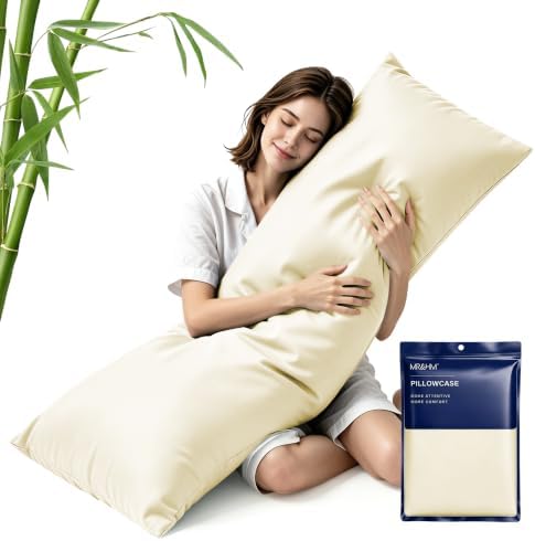 MR&HM Body Pillow Pillowcase 1pc, Cooling & Breathable by MRHM