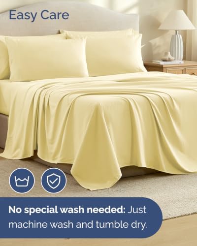 Cal King 6 Piece Bed Sheet Set - Image 6