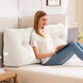IASEAHK Headboard Pillow Queen, Wedge Pillow Headboard by IASEAHK