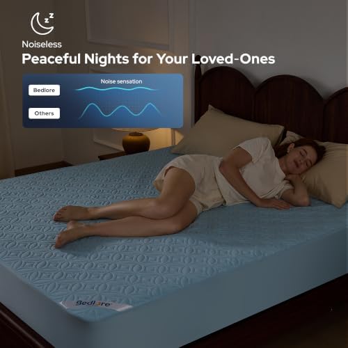 BEDLORE Waterproof Mattress Protector, California King Size Mattress Pad - Image 4