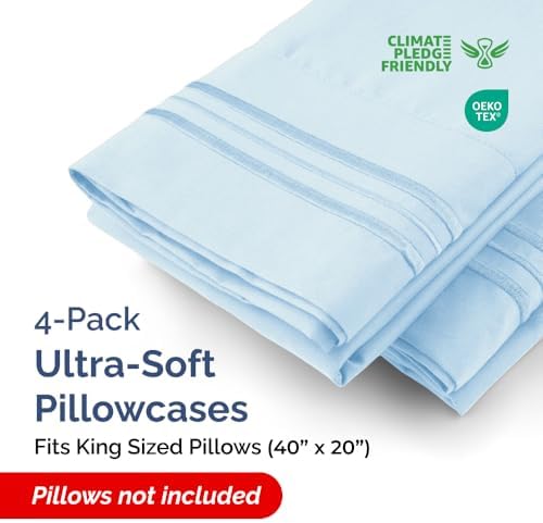 King Pillow Cases Set of 4 - Image 2