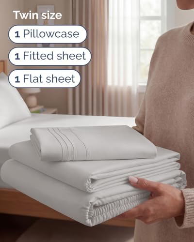 Twin Size 3 Piece Sheet Set - Image 3