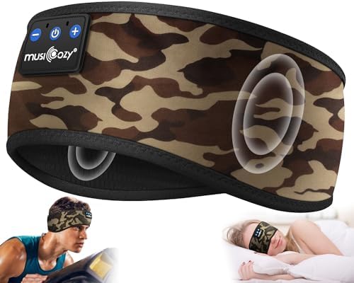 MUSICOZY Sleep Headphones Bluetooth Headband Headphones by MUSICOZY