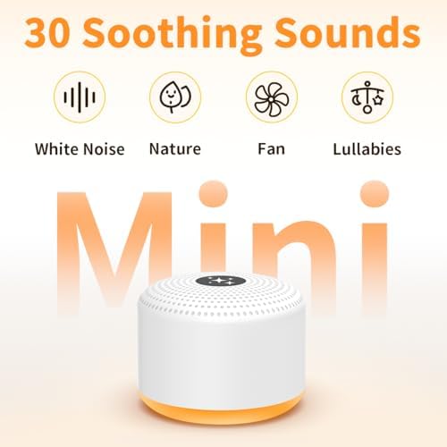 Soothing Sounds White Noise Machine Portable Sleep Machines - Image 2