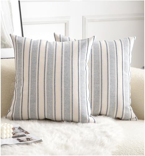 Cethom Decorative Boho Throw Pillow Covers, Farmhouse Textured Pillow Case by Cethom