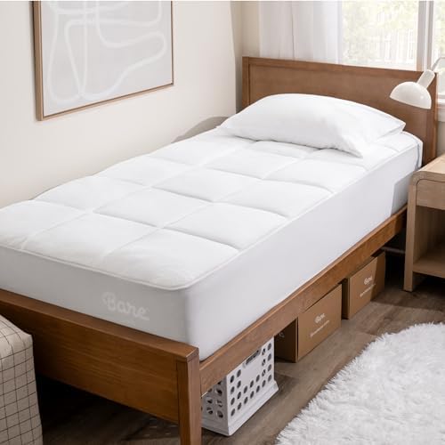 Bare Home Microplush Reversible Mattress Topper by BareHome