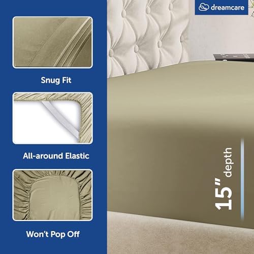 DREAMCARE King Size Sheets Set - Image 5