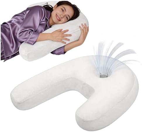 J-Shaped Ear Piercing Pillow by Nockovi