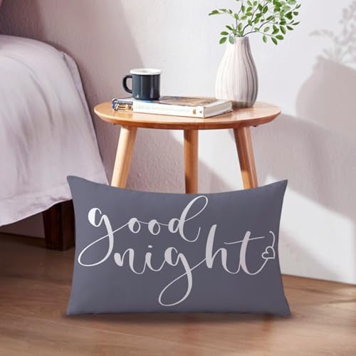 Bedding Decorative Lumbar Pillowcases Sweet Dreams Good Night Cushion Covers - Image 3