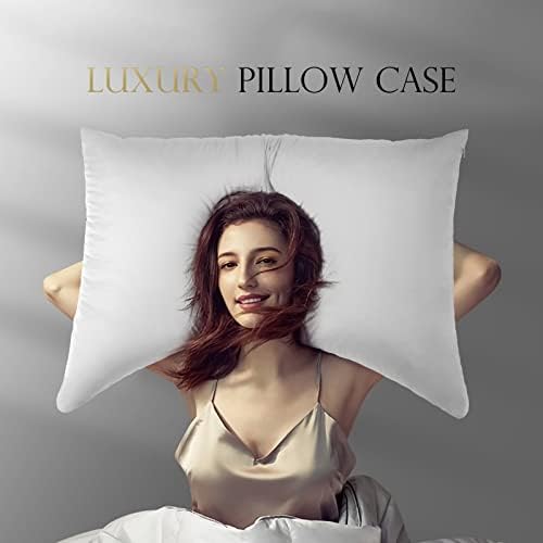 Cooling Side Sleeper Curved Pillow Case King 1 Pack 20 * 36 White - Image 6