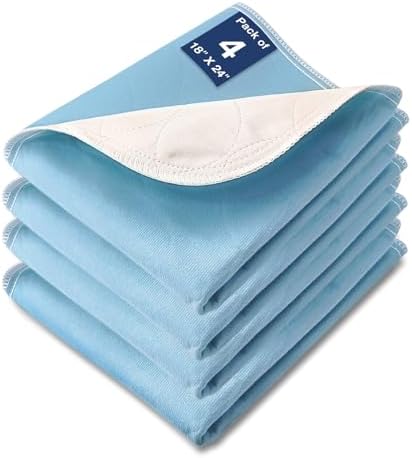 Washable Waterproof Underpads, Car Seat, Wheelchair, Small Size by SOLOSHINE