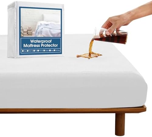 Full Extra Long Waterproof Mattress Protector Pad Cover by SpringspiritBedding