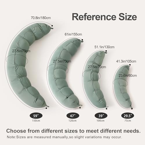 Peallow – Long Round Body Pillow - Image 2