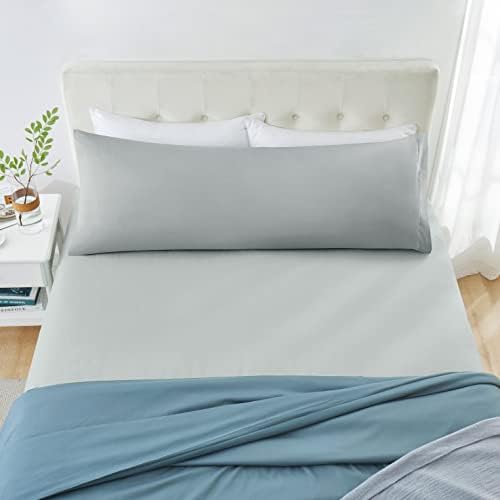 MILVOWOC Brushed Microfiber Body Pillowcases, 20 x 55 Inch - Image 5