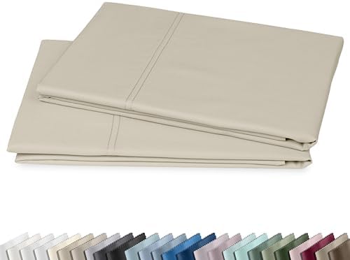 California Design Den 600 TC Set of 2 Queen-Size Pillow Cases by CaliforniaDesignDen