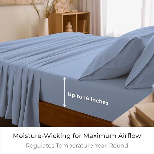 Mellanni Iconic 4-Piece, Ultra Soft Sheet Set - Image 4