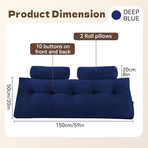 Lovehavren Headboard Pillow Queen - Image 2