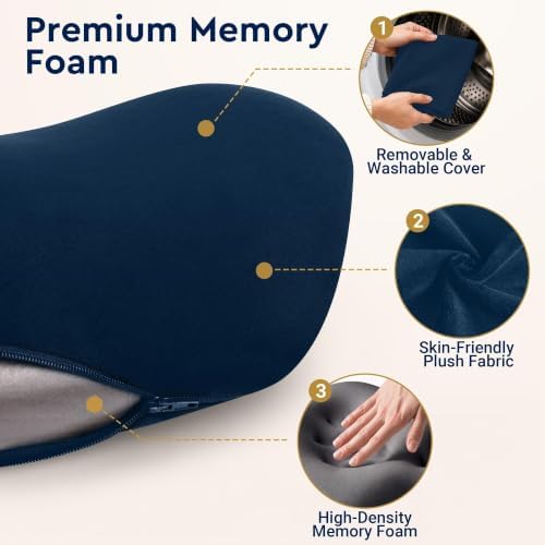 Lumbar Support Pillow for Office Chair, Lower Back Pillow - Image 5