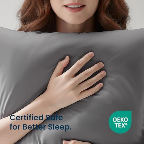 SLEEP ZONE Pillow Cases Queen Size Set of 2, Nanotex Cooling Pillow Case - Image 6