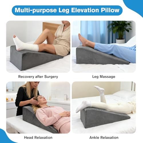 Leg Elevation Pillow, Trapezoidal Foot Elevation Pillow - Image 6