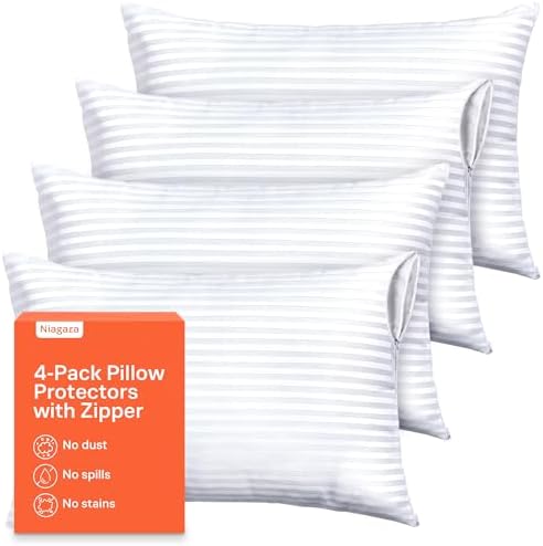 Ultra Soft Pillow Protectors by NiagaraSleepSolution