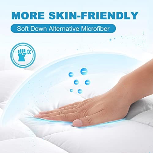 Twin Mattress Pad Cover Top - Image 4