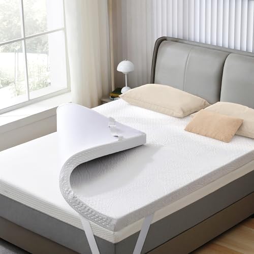 SINWEEK 3 Inch Gel Memory Foam Mattress Topper, Twin Size by SINWEEK