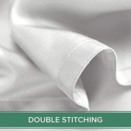 Queen Pillowcases by Pure Bamboo, Genuine 100% Organic Viscose Derived from - Image 4