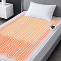 Multi-Zone Heated Mattress Pad Full, Quilted Surface, Preheat & Memory by reaks