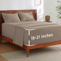 Bedsure Deep Pocket King Sheet Set by BEDSURE
