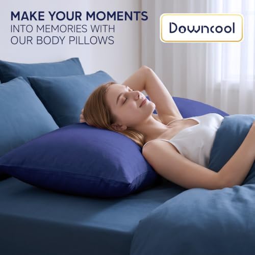 DOWNCOOL Large Body Pillow Insert- Breathable Full Body Pillow - Image 4