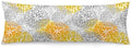 Abstract Dahlia Flower Body Pillow Cover Pillowcase by Unknown