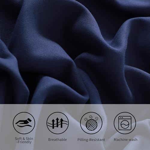 Standard Pillow Cases, 2 Pack, 20x26 in, Microfiber - Image 4