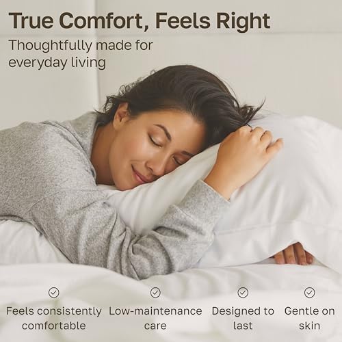 California Design Den 600 Thread Count XL Twin Sheet Set, Soft Linen - Image 5
