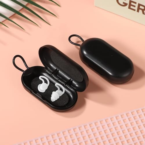 2 Pcs Earplug Cases, Ear Plug Holder Cases Only Portable Earplug Case Mini - Image 3