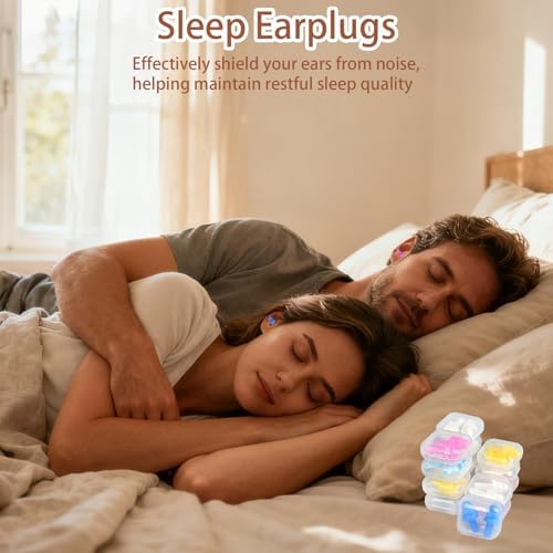 210 Pcs Ear Plugs Bulk with Carry Cases Sof Noise Cancelling Ear Plugs Reusable - Image 5